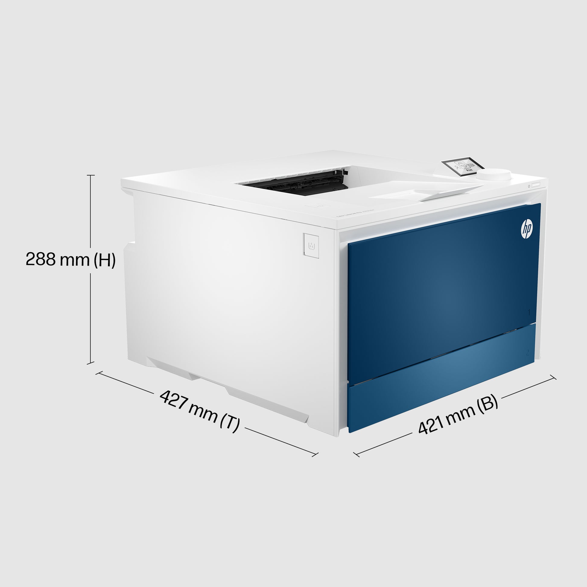 HP Color LaserJet Pro 4202dw – A4, Farbe, Duplex, 33 S./Min., 600 × 600 dpi, WLAN/LAN/USB, Papier: 300 Blatt