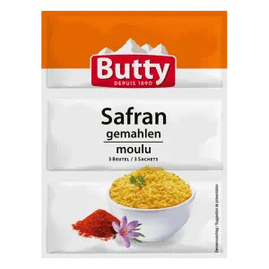 Butty Einzelgewürz Safran gemahlen – 3×0,125 g