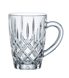 Nachtmann Kaffeetasse – 2er Set, 347 ml, Ø 11,9 cm, H 11,5 cm, Glas, Transparent, spülmaschinenfest