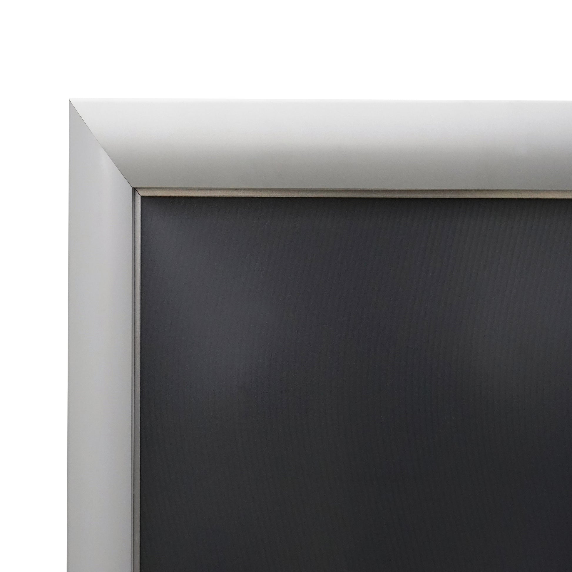 Europel Boden-Prospektständer – für A0, silber, Aluminium, 900×60×1250 mm