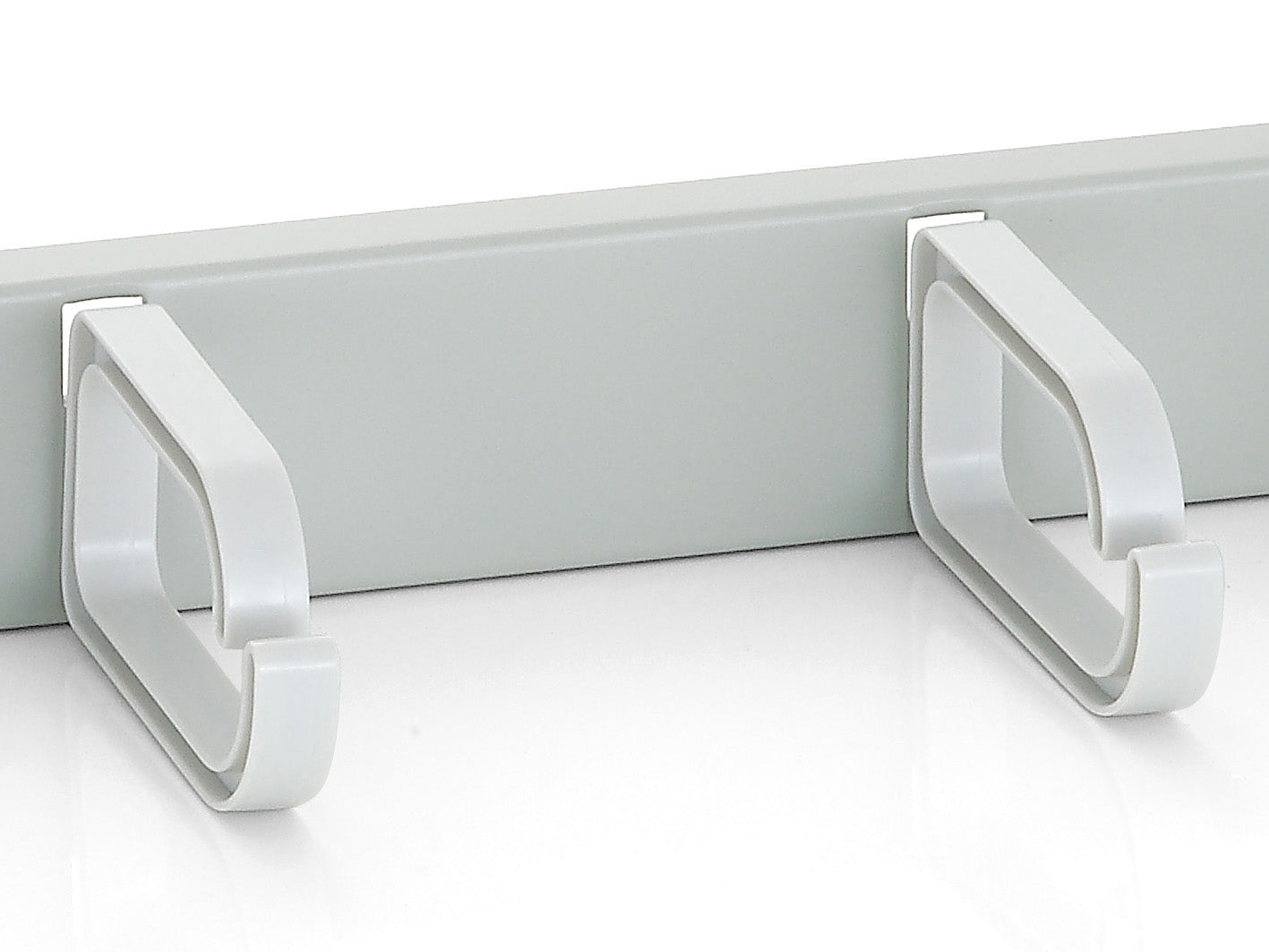 Equip 19" 1U Rangierpanel, Kunststoff/Stahl, 483×87,4×44,5 mm – Grau