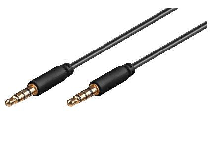 Microconnect 3,5-mm-Klinkenkabel – Stecker zu Stecker – 3 m – für Apple iPod, iPhone, iPad