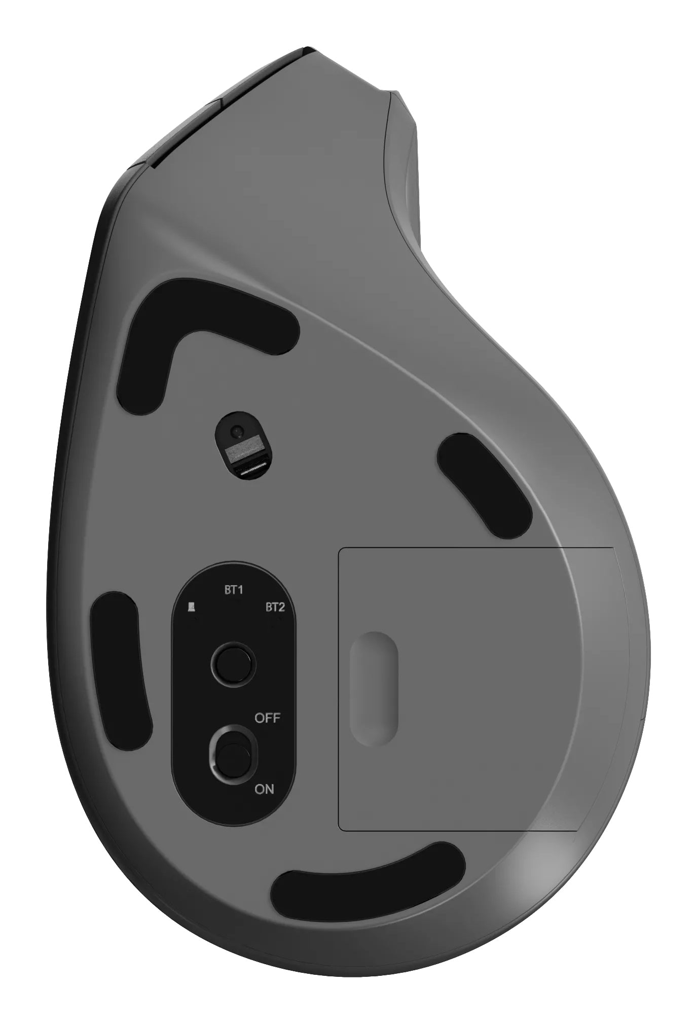 Rapoo EV310M – Multimodus (Bluetooth, 2,4 GHz), Rechts