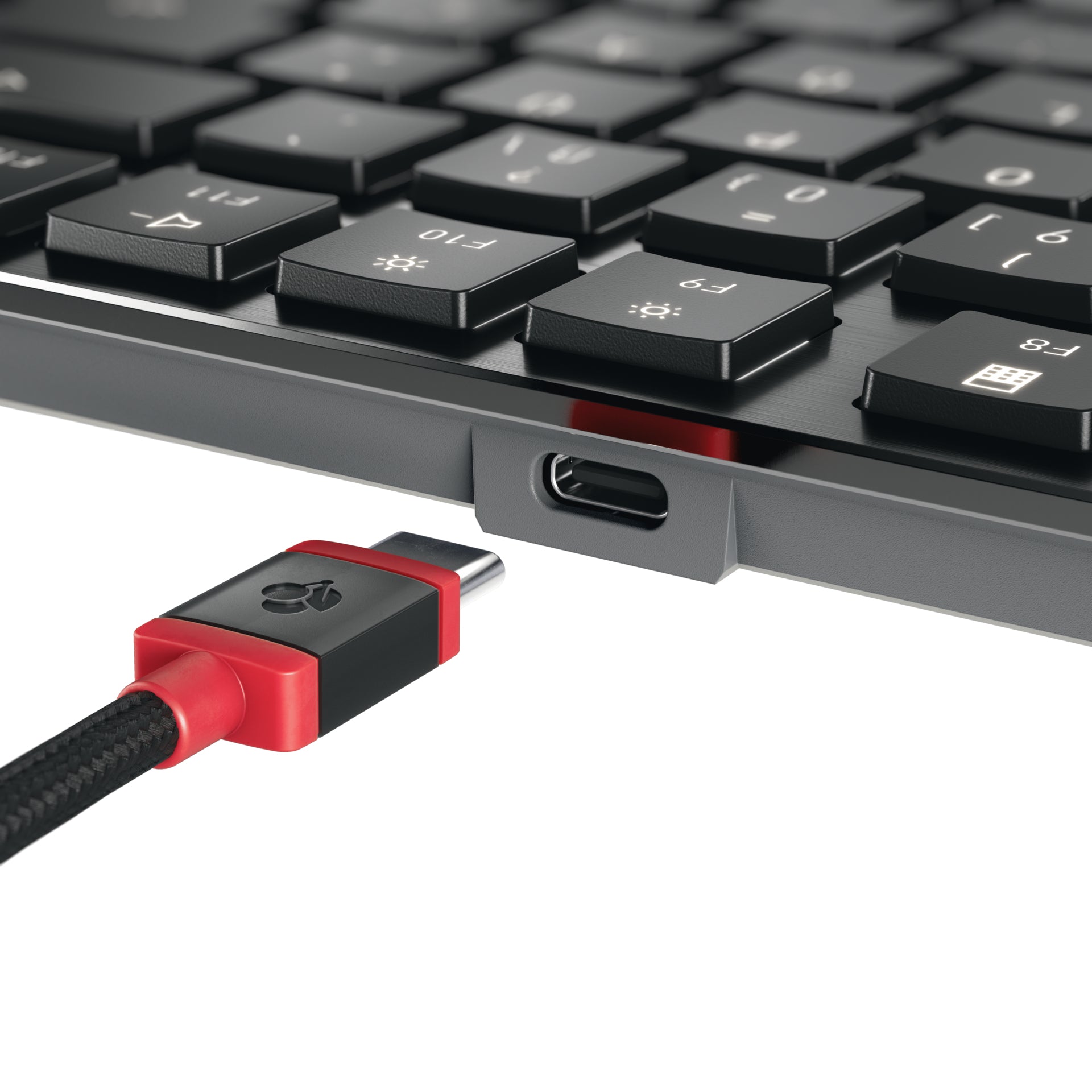 CHERRY KW X ULP 2.0 MINI – Tastatur, verkabelt (USB-C) & kabellos (Bluetooth/2,4 GHz) – für Windows & macOS