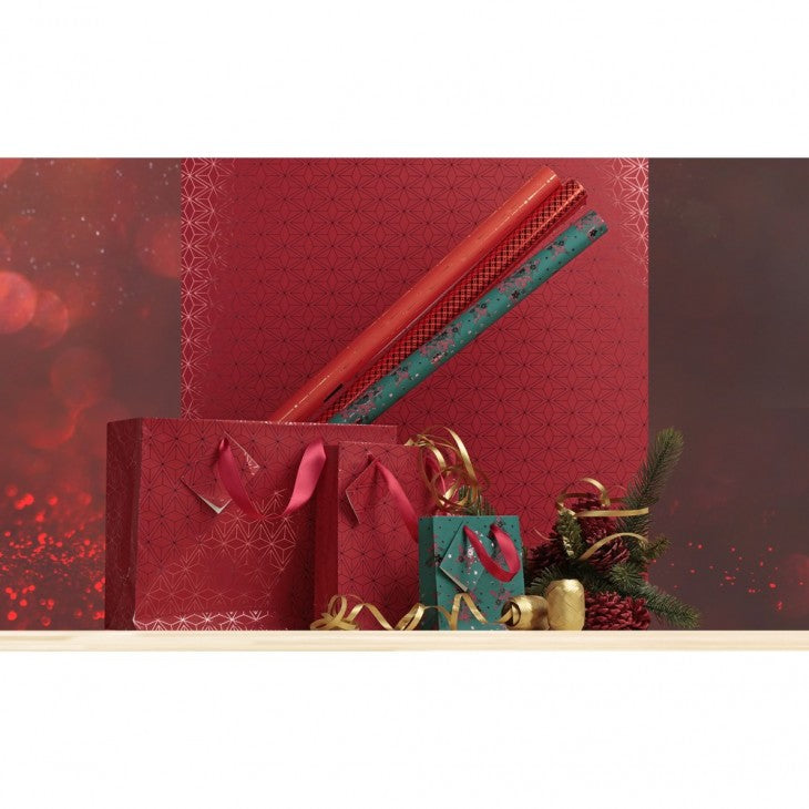 Clairefontaine Geschenkpapier Velvet – 70 cm × 2 m – 80 g/m² – 1 Stk. – Weihnachten