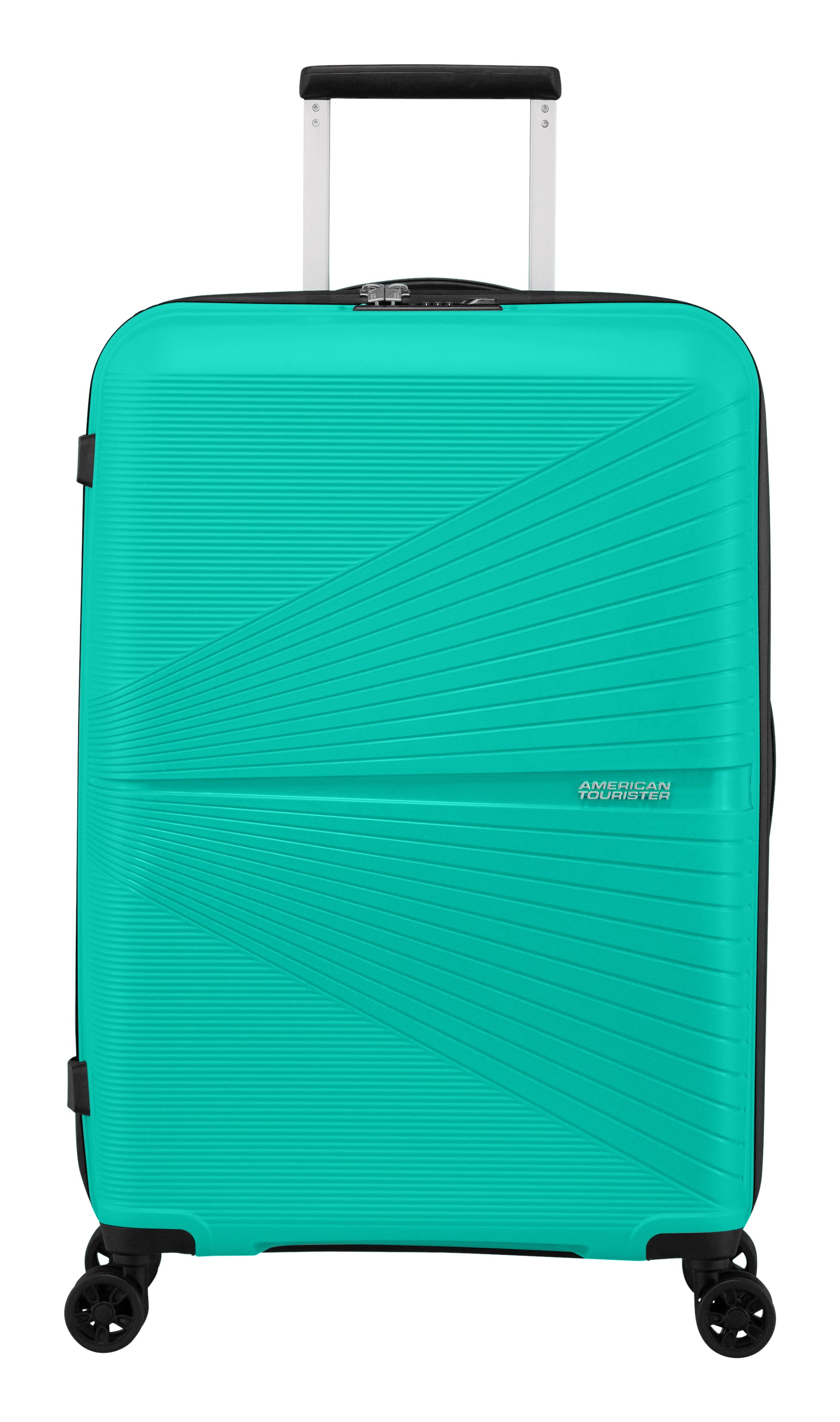American Tourister Trolley Airconic – 67 l, Hartschale, 4 Doppelrollen, mit TSA, Aqua