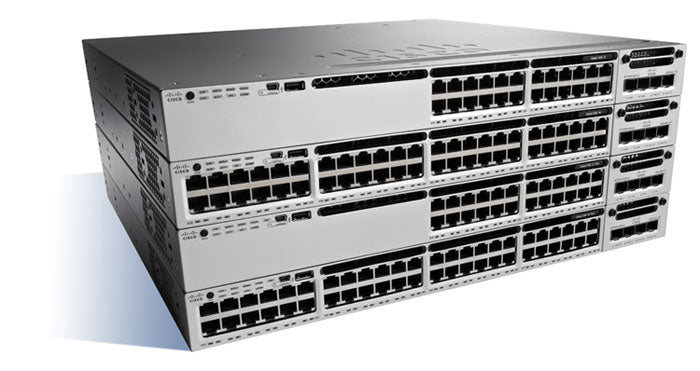 Cisco C3850-24T-E – Managed Switch – 24×GbE, L3