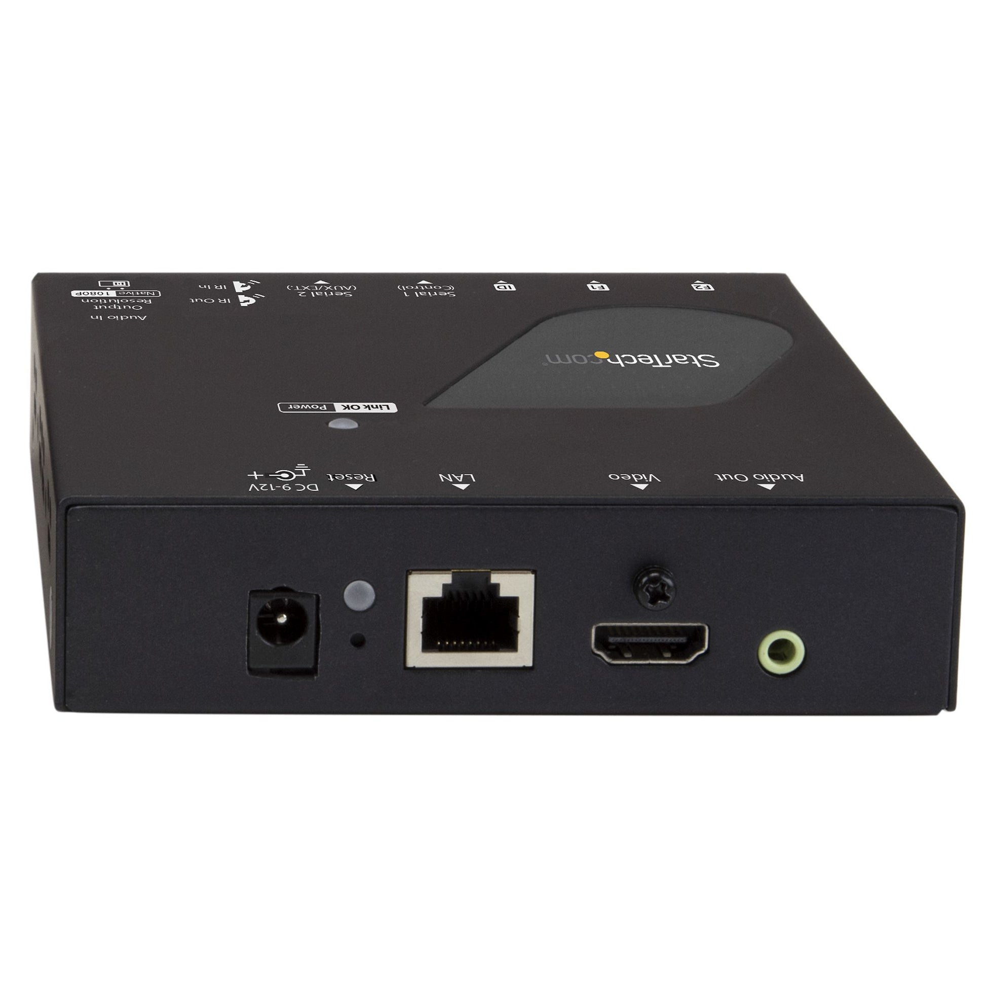 StarTech.com ST12MHDLAN4K – HDMI über IP Empfänger, 1× HDMI Ausgang, 1× RJ-45, 4K@30 Hz, 100 m, IR Ein-/Ausgang