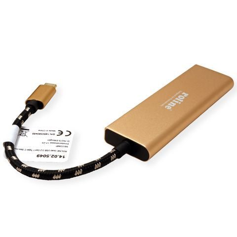 ROLINE GOLD USB-Hub – USB-C, 4× USB-A