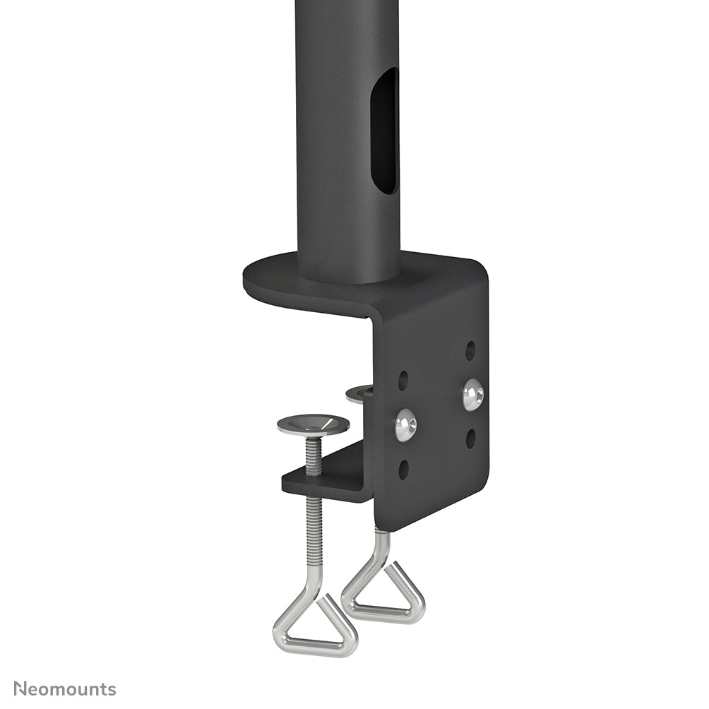 Neomounts FPMA D700D4 – Tischhalterung, Quad, Tischklemme, bis 30", VESA 75 × 75 mm, 32 kg, neigbar, schwarz