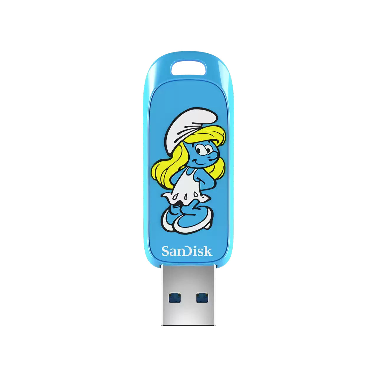 SanDisk SDCZIS-256G-G46 USB-Stick 256 GB – USB-A USB 3.2 Gen 1, 130 MB/s Lesen, ohne Deckel, Blau