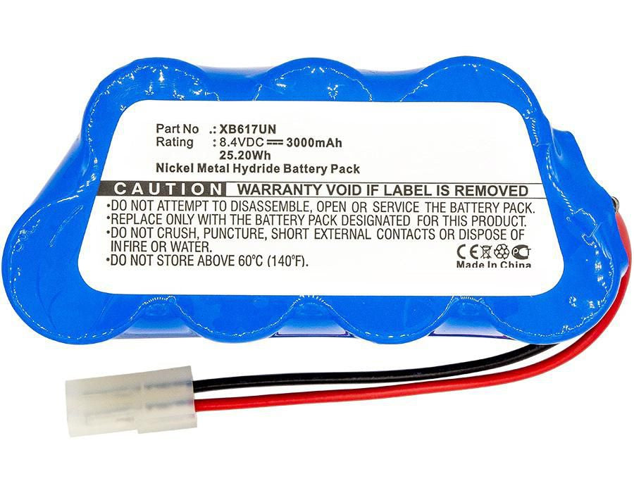 CoreParts Ersatzakku – Nickel-Metallhydrid (NiMH), 3000 mAh, 8,4 V – für UV617, UV617R, UV640 und andere – 1 Stk.