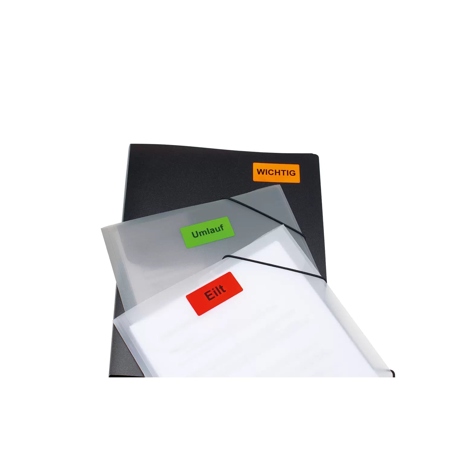 HERMA Etiketten, 210 mm × 297 mm, neonrot, Papier, permanent, 20 Blatt