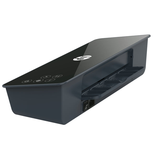 HP Pro 600 Laminiergerät A4 – 2 Rollen, 75–125 µm, Kaltlamination, 1 Min. Aufheizzeit, 600 mm/min, Schwarz