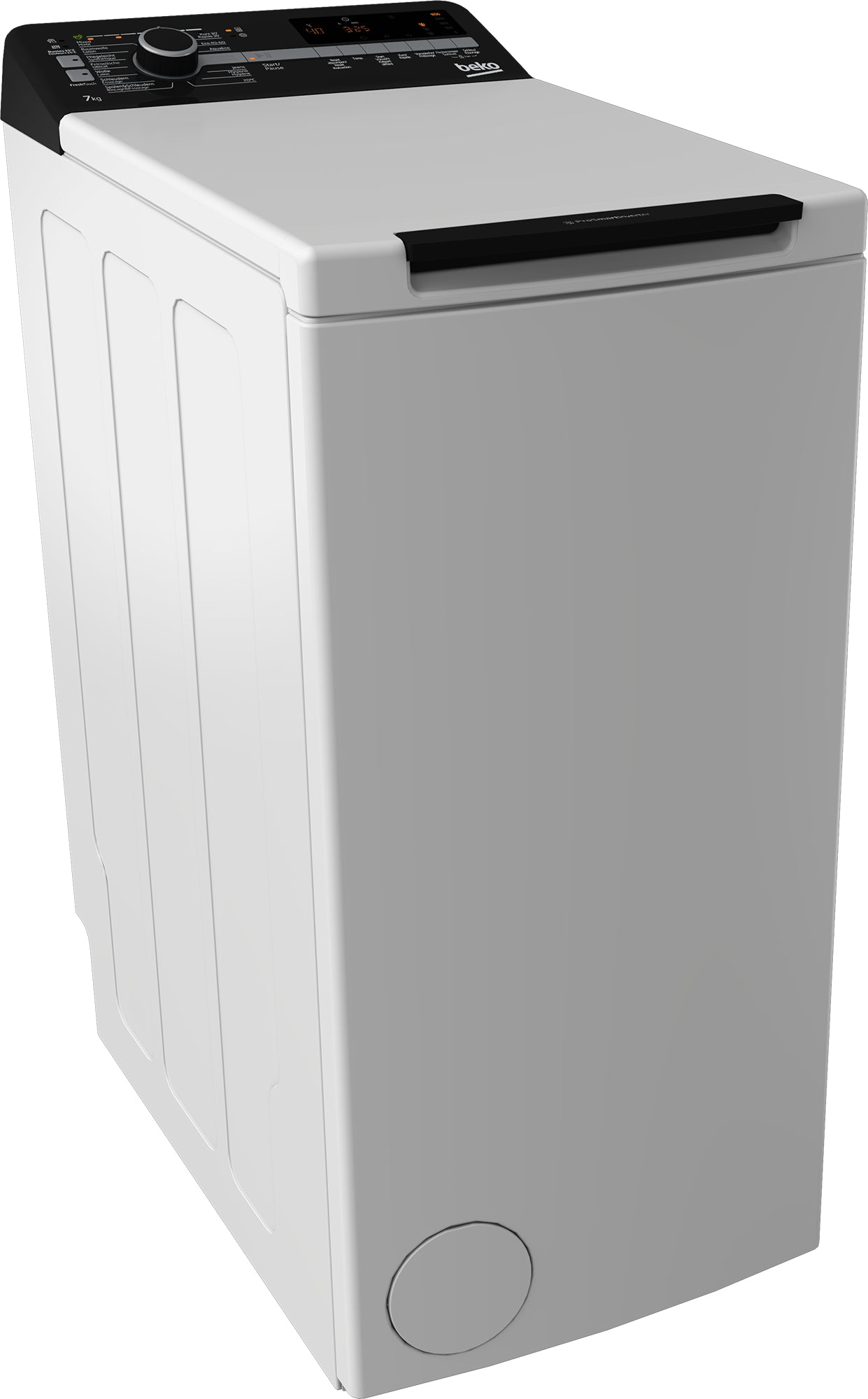 Beko Toplader-Waschmaschine WTL370 – 7 kg, 1200 U/min, 10 Programme, 45 l – weiss