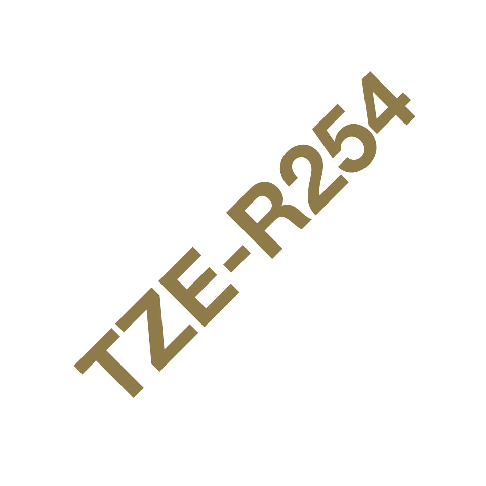 Brother Textilband – 24 mm × 4 m, weiss, gold