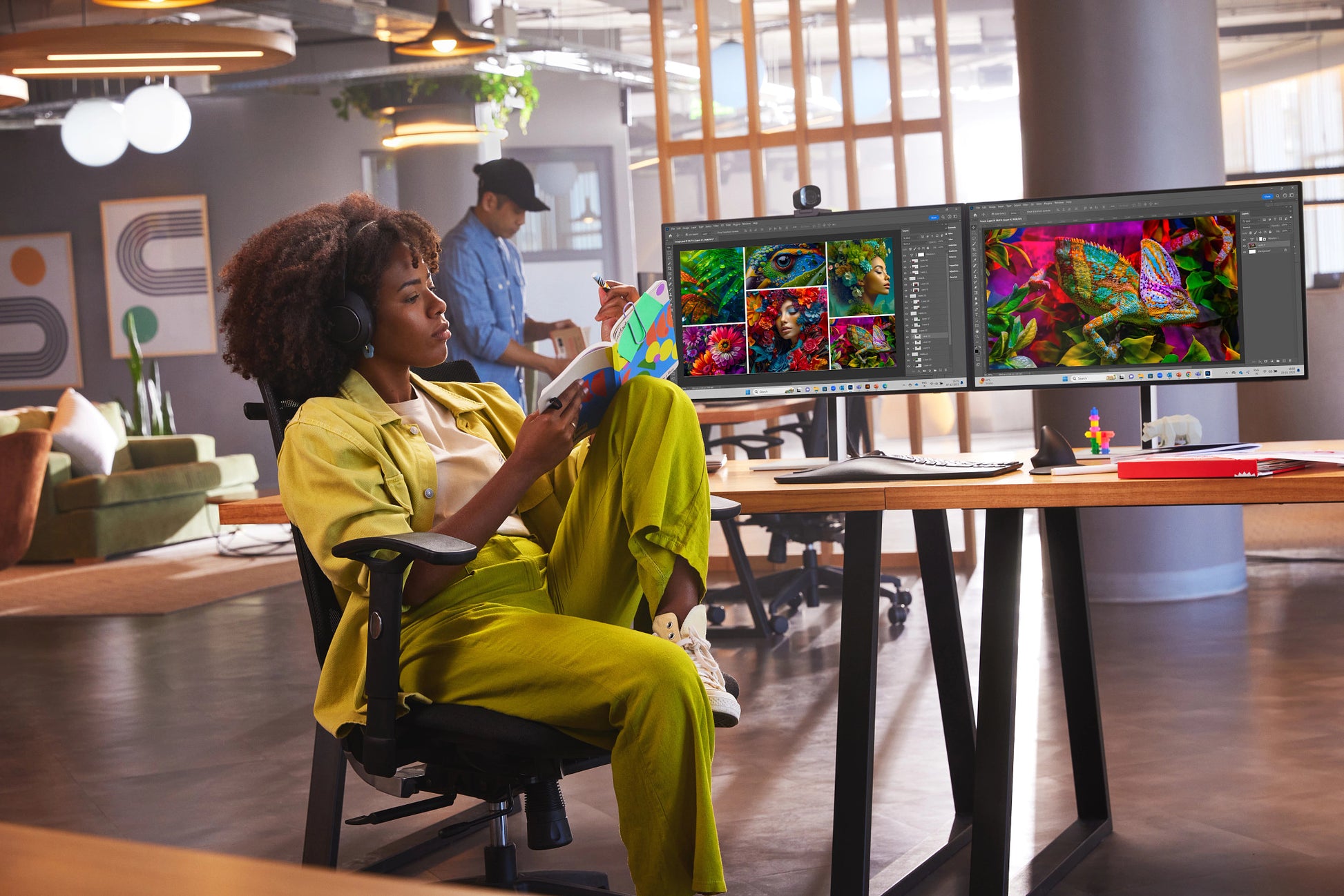 HP S7 Pro 727pk – Monitor, 3840 × 2160 (UHD 4K), Thunderbolt 4