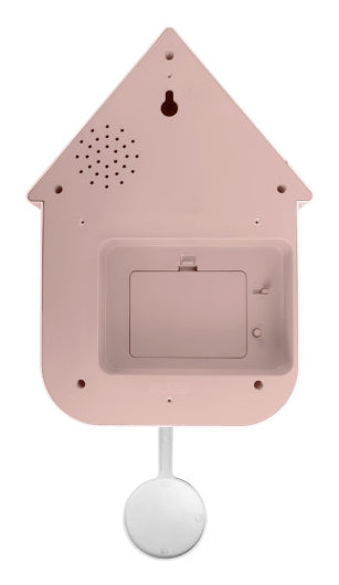 Karlsson Kuckucksuhr Dupla Color – 21,5 × 41 × 8,5 cm, rosa, Kunststoff
