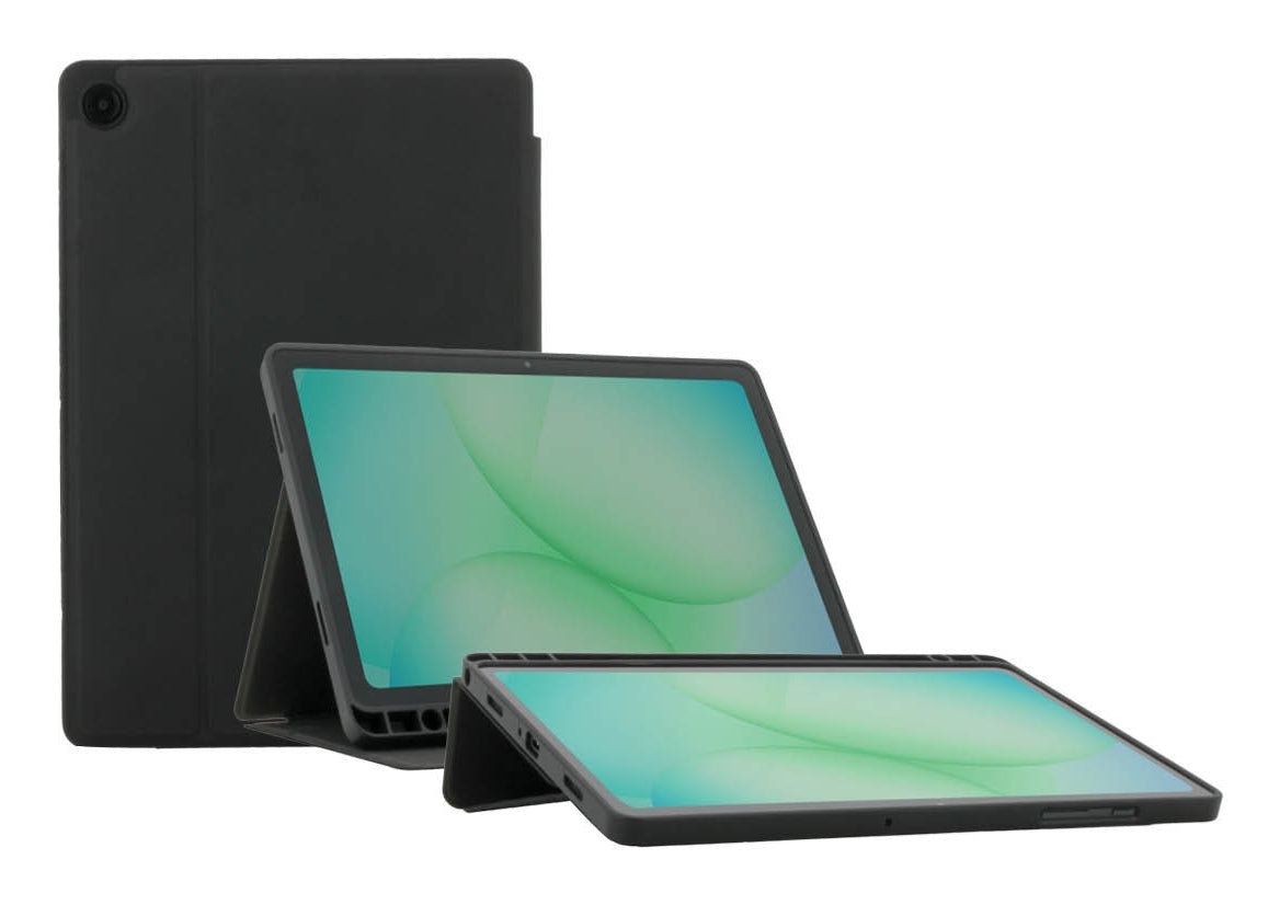 Mobilis Tablet-Hülle für Galaxy Tab A11+ und Galaxy Tab A9+ 11" – Schwarz