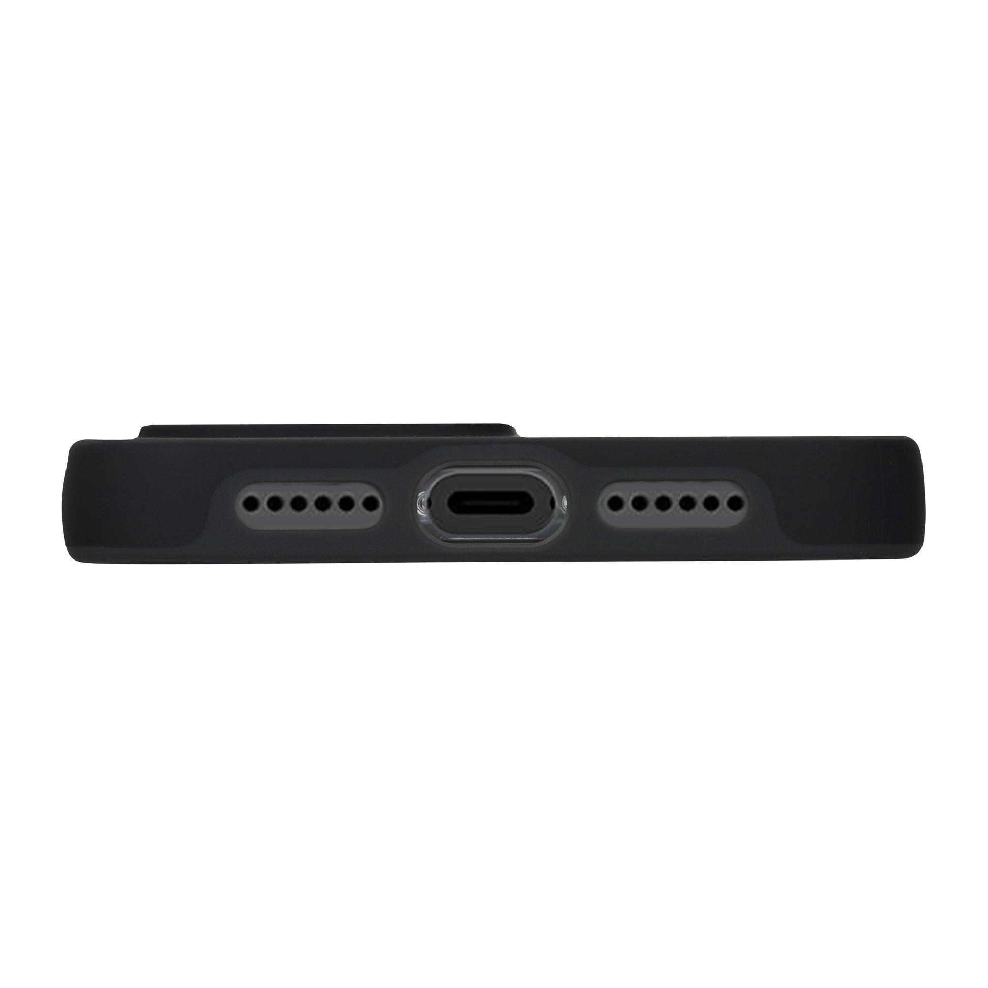dbramante1928 Iceland D3O Backcover – für Apple iPhone 15, MagSafe, Recycling-Kunststoff, schwarz