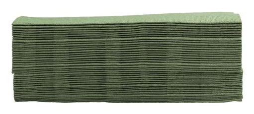 PRONAPPE Cocktail-Servietten, 20 × 20 cm, Olivgrün – FSC – 50 Stk.