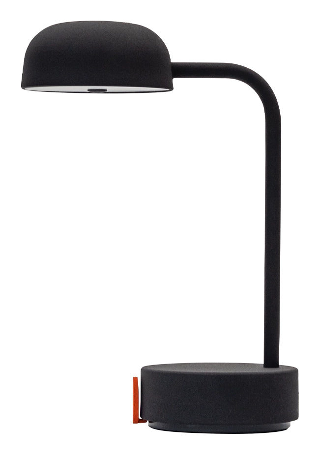 Kooduu Tischleuchte FOKUS – LED 1 W, 83 lm, 2700 K, dimmbar, Akku, USB – Anthrazit