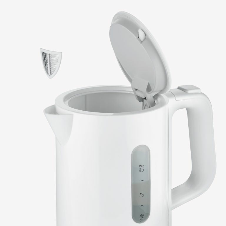 Severin Wasserkocher – 0,5 l, Kunststoff, Weiss