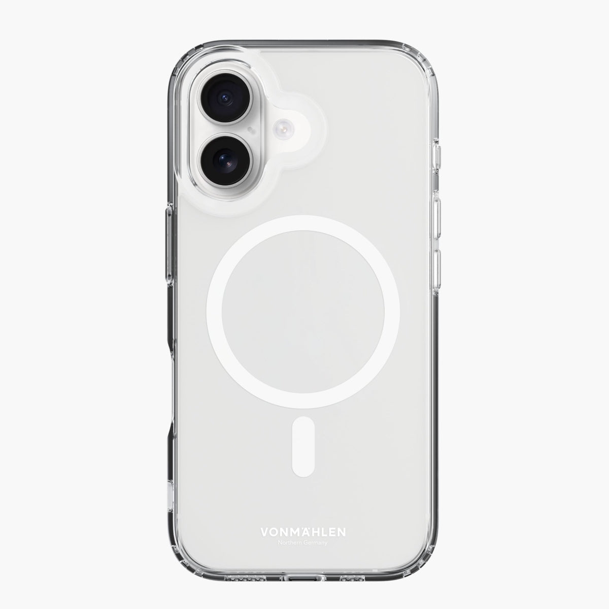 Vonmählen Backcover – für Apple iPhone 16, MagSafe, Kunststoff, Transparent