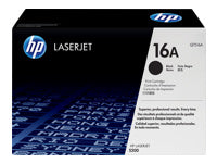 HP Toner 16A – schwarz, 12000 Seiten