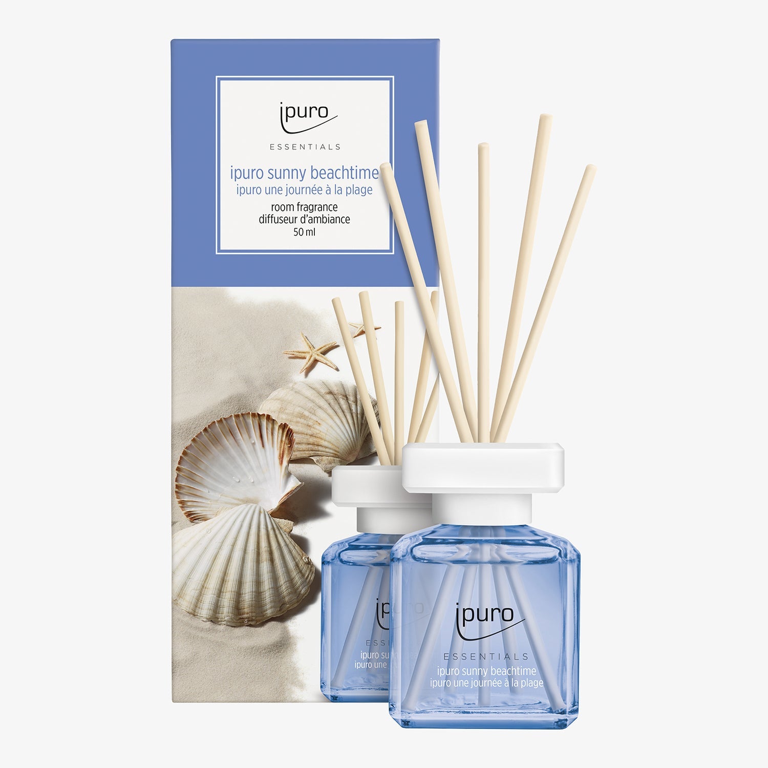 ipuro ESSENTIALS Sunny Beachtime – Duftstäbchen, 50 ml