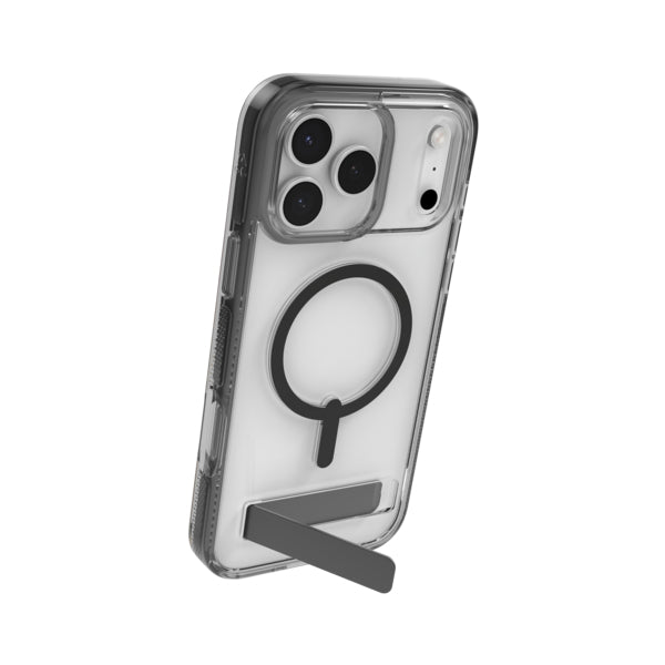 ZAGG Santa Cruz Snap – Backcover – für Apple iPhone 17 Pro Max, Schwarz/Transparent, bis 4 m Sturzsicher