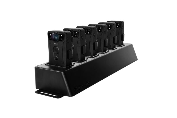 Transcend Docking-Station – für DrivePro Body 40 – Schwarz – 423×105×54 mm – 12 V/3 A