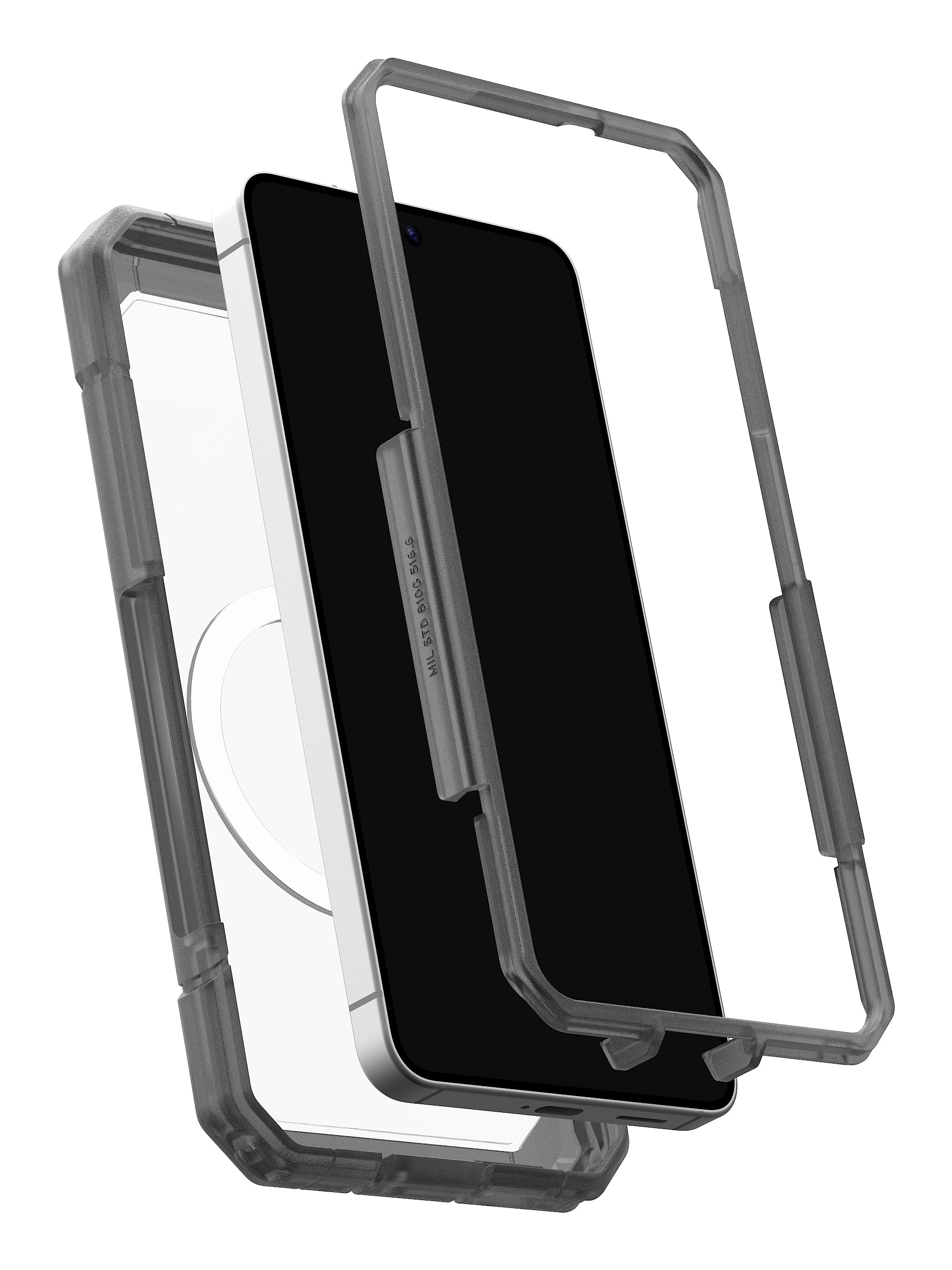 Urban Armor Gear UAG Trooper Backcover – für Samsung Galaxy S26, MagSafe, mit Ständer, Kunststoff, Grau
