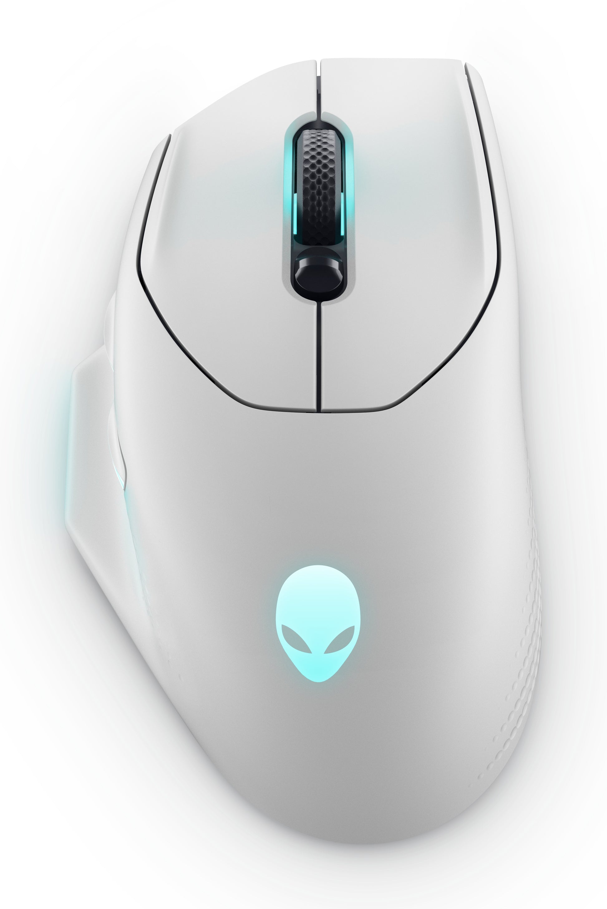 Alienware AW620M – Gaming-Maus – Kabellos (2,4 GHz), 26000 DPI, RGB-Beleuchtung, rechts, Weiss
