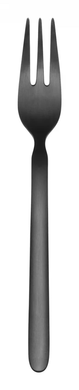 Blomus STELLA Kuchengabeln – 4er-Set, 15 cm, Edelstahl, Schwarz, spülmaschinenfest