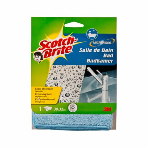 Scotch-Brite Mikrofasertuch – Blau – 30 × 32 cm – 1 Stk.