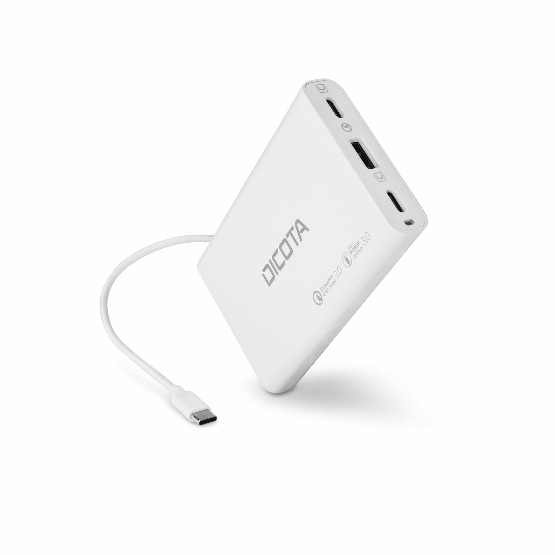 DICOTA Ladegerät – 65 W, 3× Anschlüsse