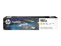 HP Tintenpatrone 981A, Gelb, 6'000 Seiten – für Tintenstrahldrucker