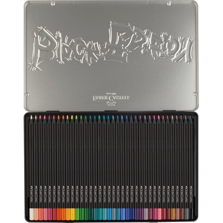 Faber-Castell Buntstifte Classic – 36 Farben, im Metalletui, Ø 3 mm, dreikantig, FSC