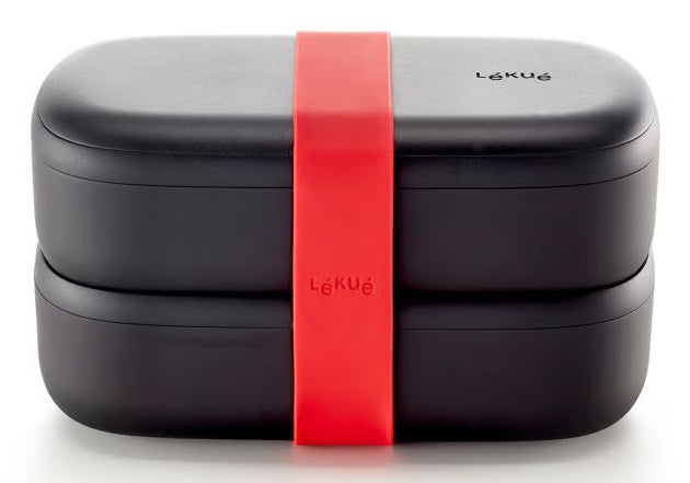 Lékué Lunchbox – 500 ml, 10,0 × 19,2 × 11,0 cm, Kunststoff (PP), mit Deckel