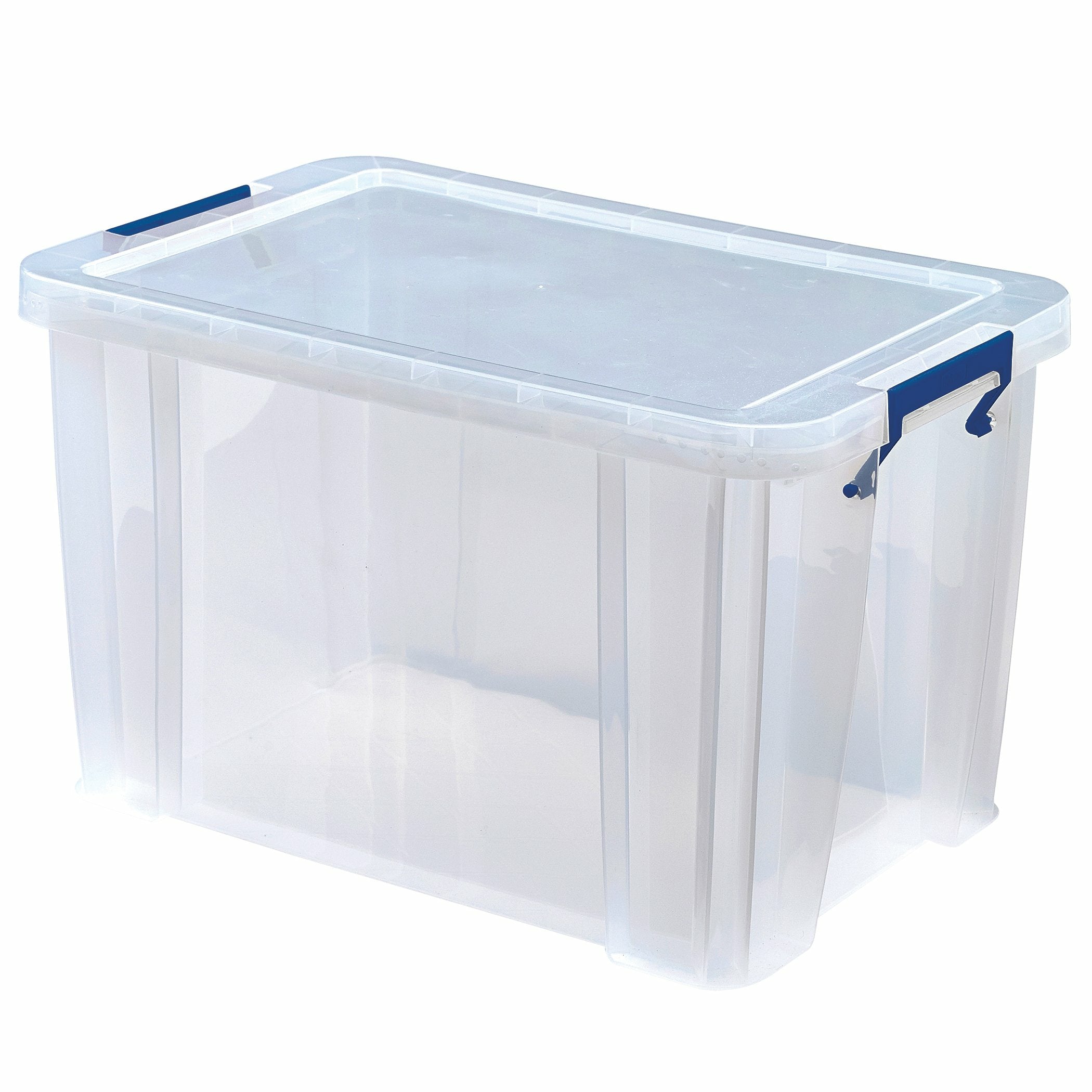 Fellowes ProStore Aufbewahrungsbox 26 l – mit Deckel, 470 × 290 × 300 mm, transparent, Kunststoff (PP)