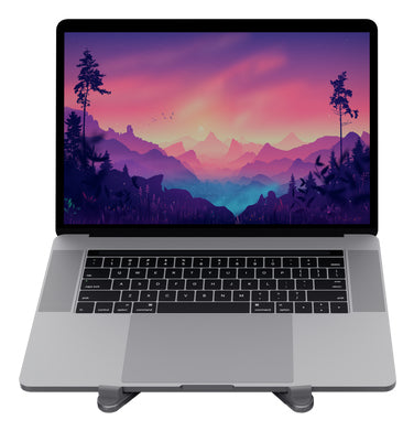 Trust Laptop- & Tablet-Ständer – für Notebooks bis 17,3", Aluminium, Grau