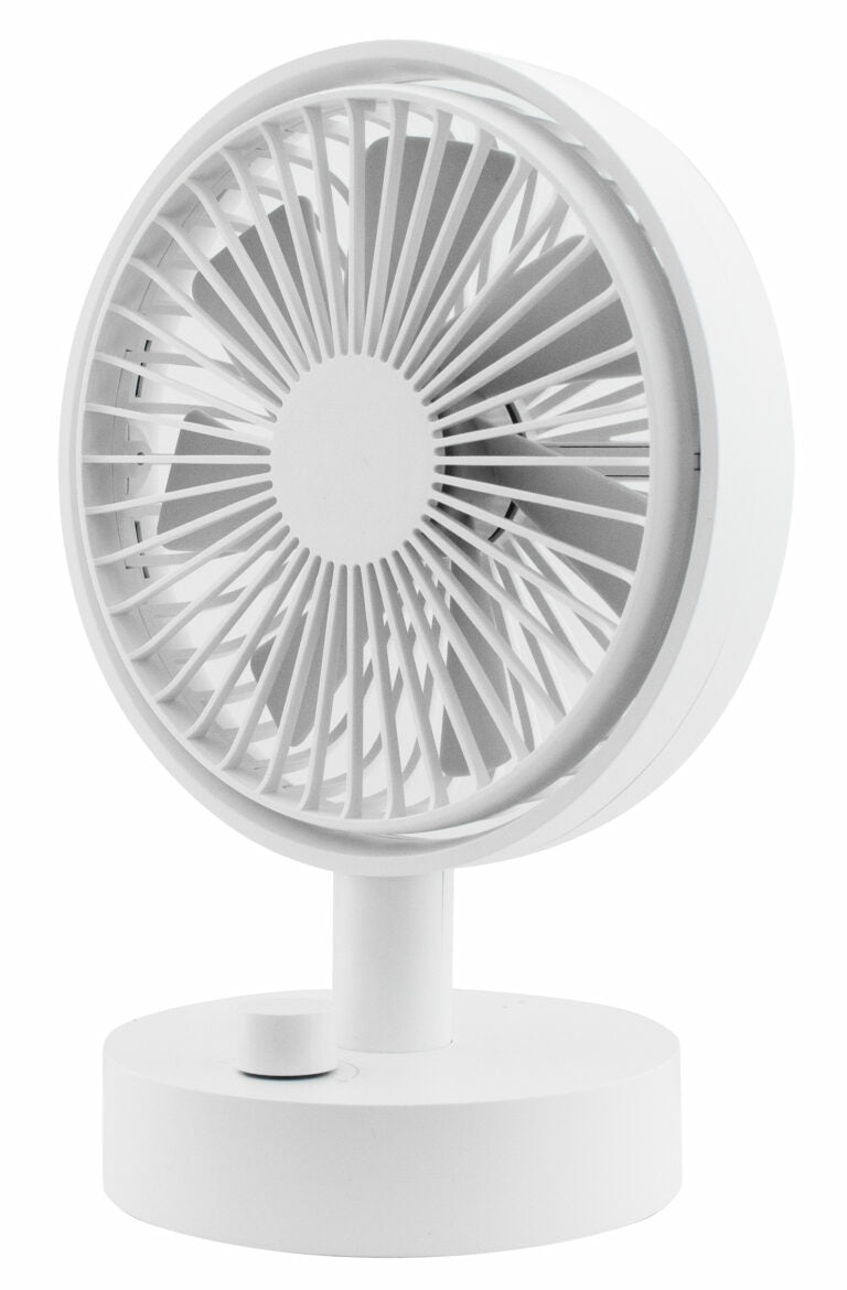 Eurotrail USB-Tischventilator – 14,5 cm, 6,5 W, Weiss