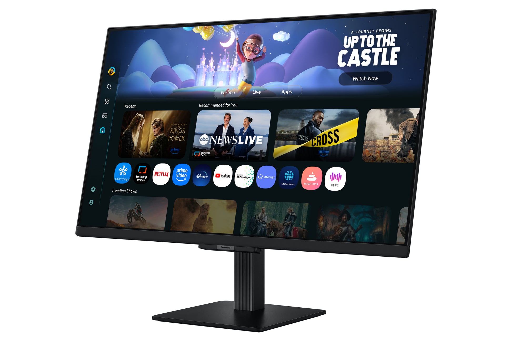Samsung M5 M50F – Monitor, 27", 1920 × 1080 (Full HD), LCD, Schwarz