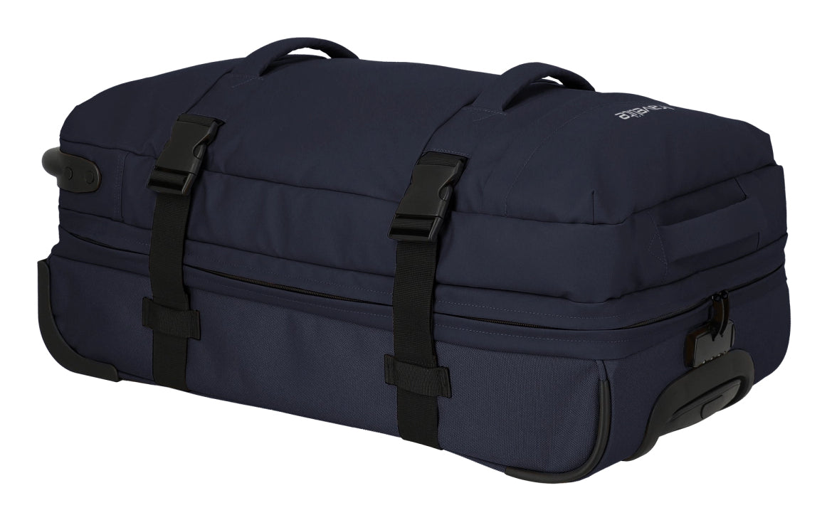 Travelite Bolonia – Reisetasche, 50 l, 2 Rollen, Polyester, Marineblau, 35 × 63 × 23 cm