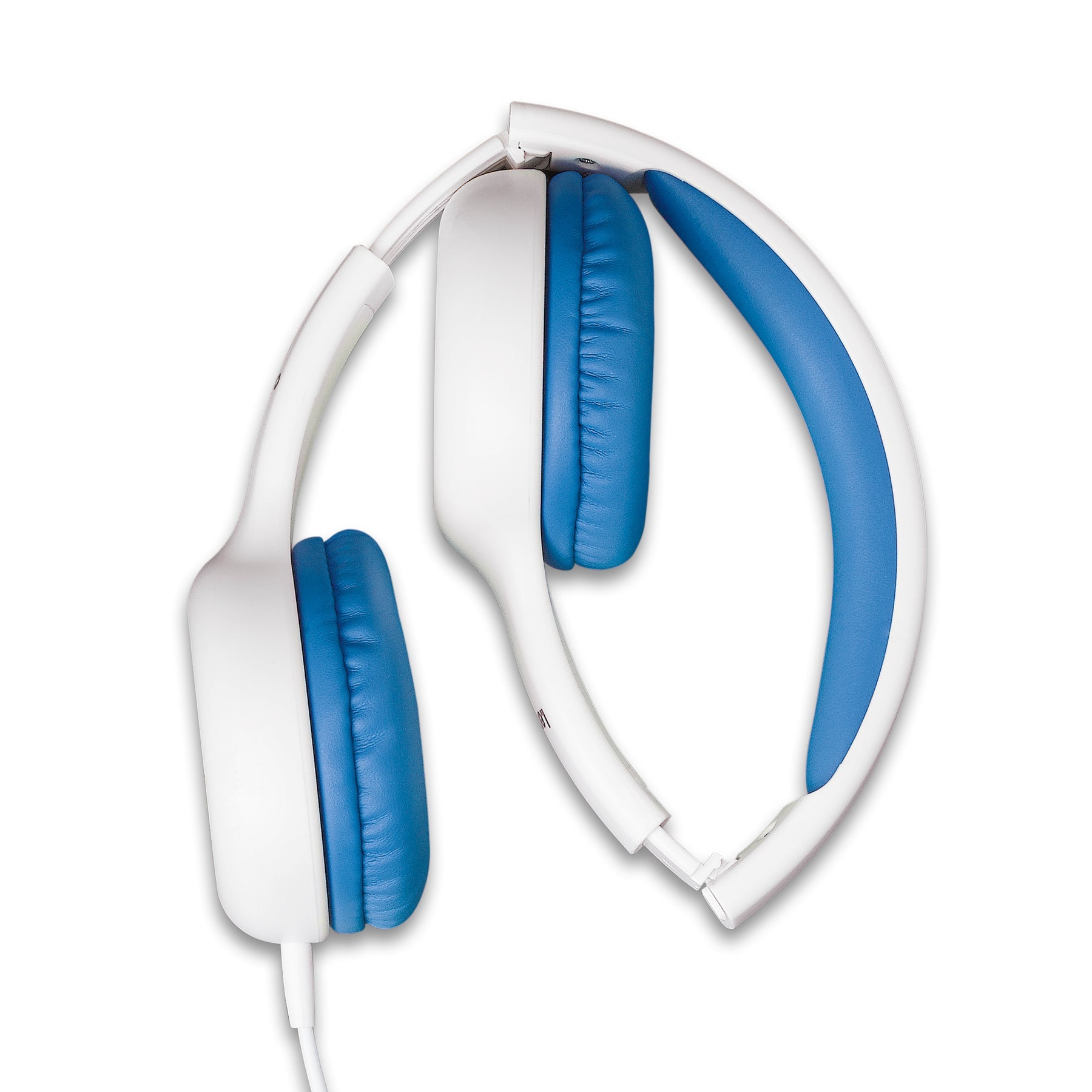 Lenco HP-010BU On-Ear Kinderkopfhörer – Stereo, Verkabelt, 3,5 mm Klinke, 85 dB Lautstärke-Limit, Blau