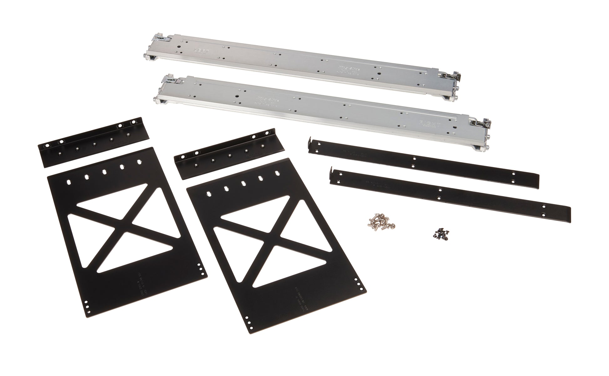 HPE Aruba CX 6400 – Schienensatz für 4-Post Racks, 711 × 89 × 20 mm, metallisch
