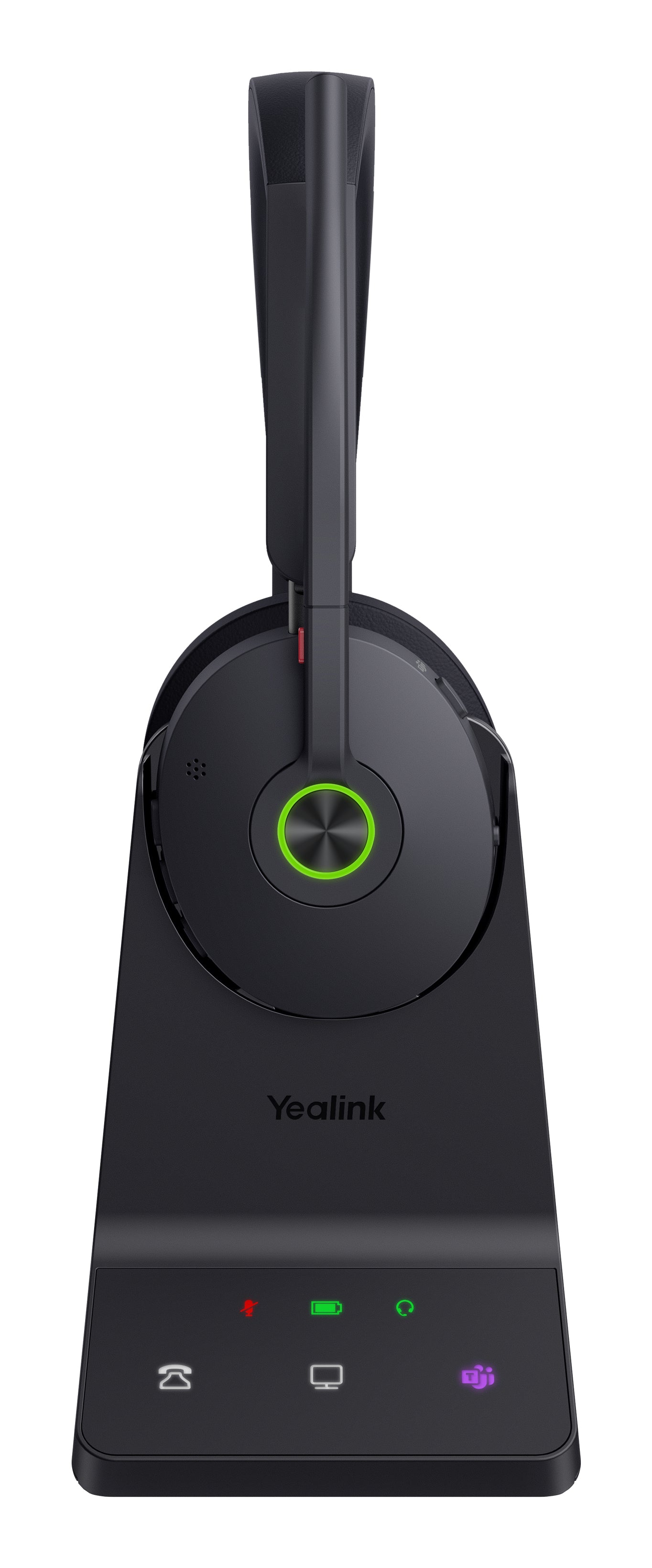 Yealink WH68 Office-Headset – On-Ear, Stereo, Kabel + BT, ANC, Schwarz, BT 5.3