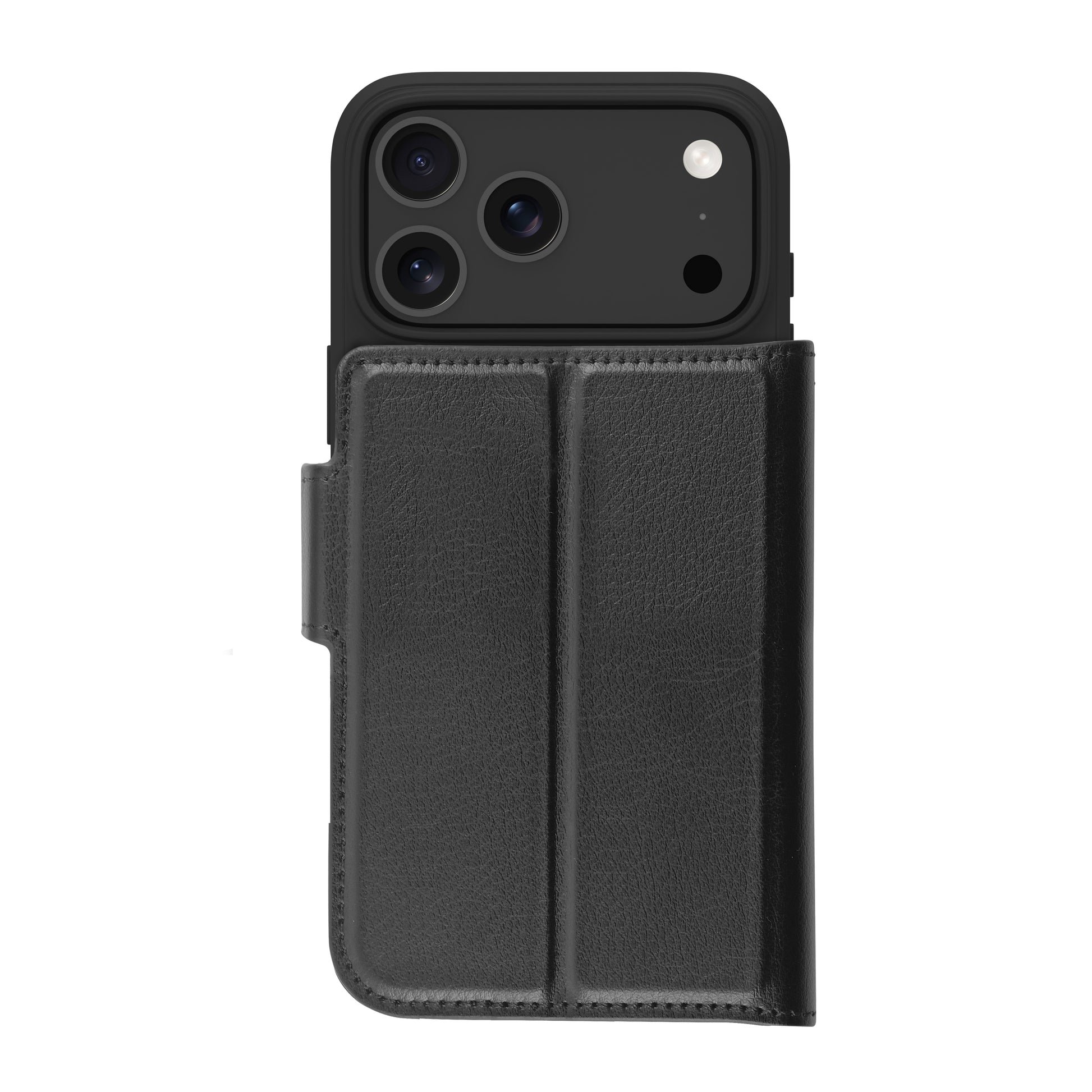 dbramante1928 Wallethülle – für Apple iPhone 17 Pro Max, MagSafe, 3 Kartenfächer, PU, Schwarz
