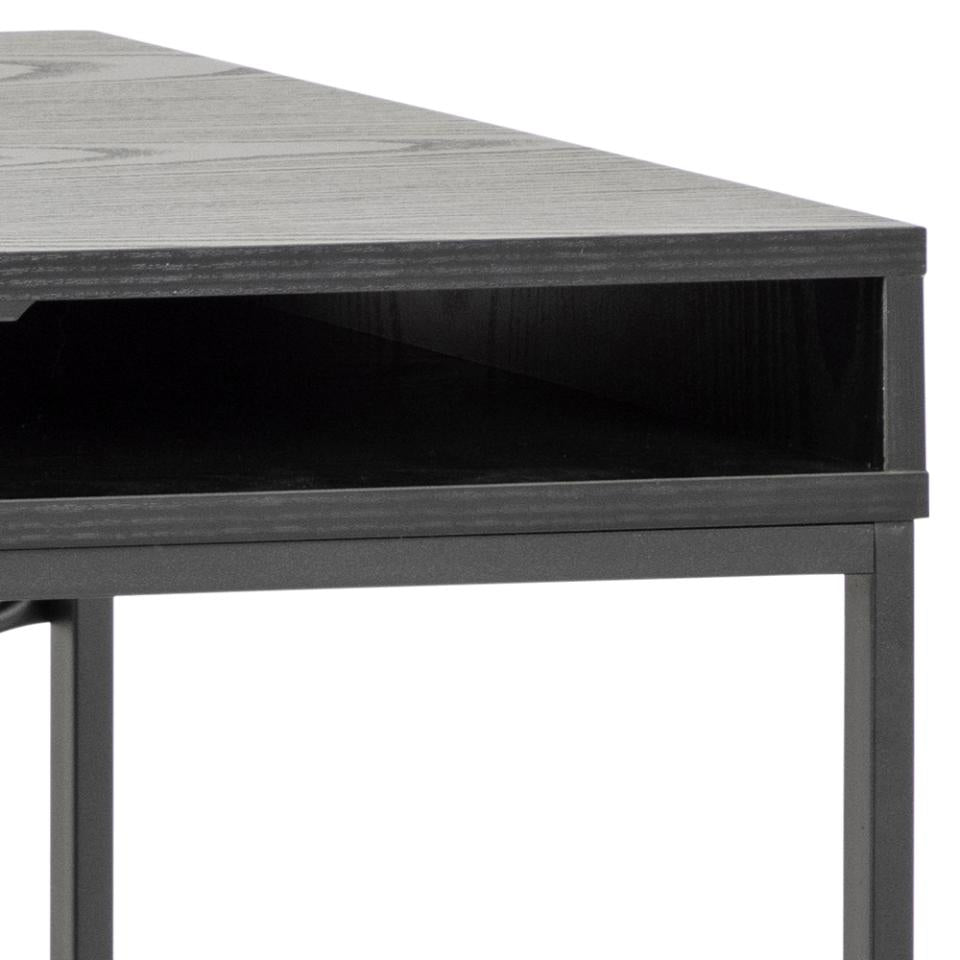 Actona Tischplatte – 110 × 45 cm – schwarz